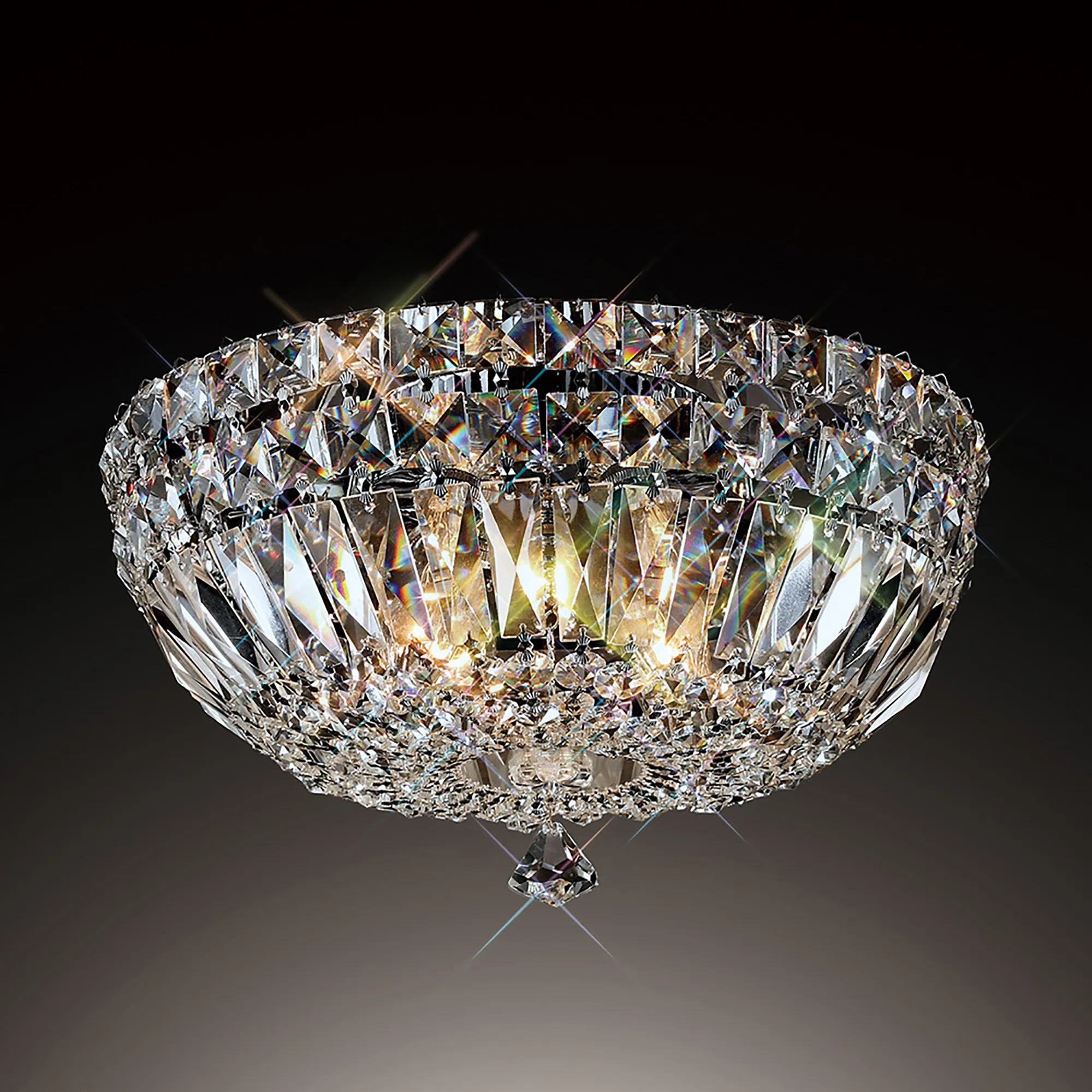 IL31482  Georgina Crystal  Flush Ceiling 5 Light